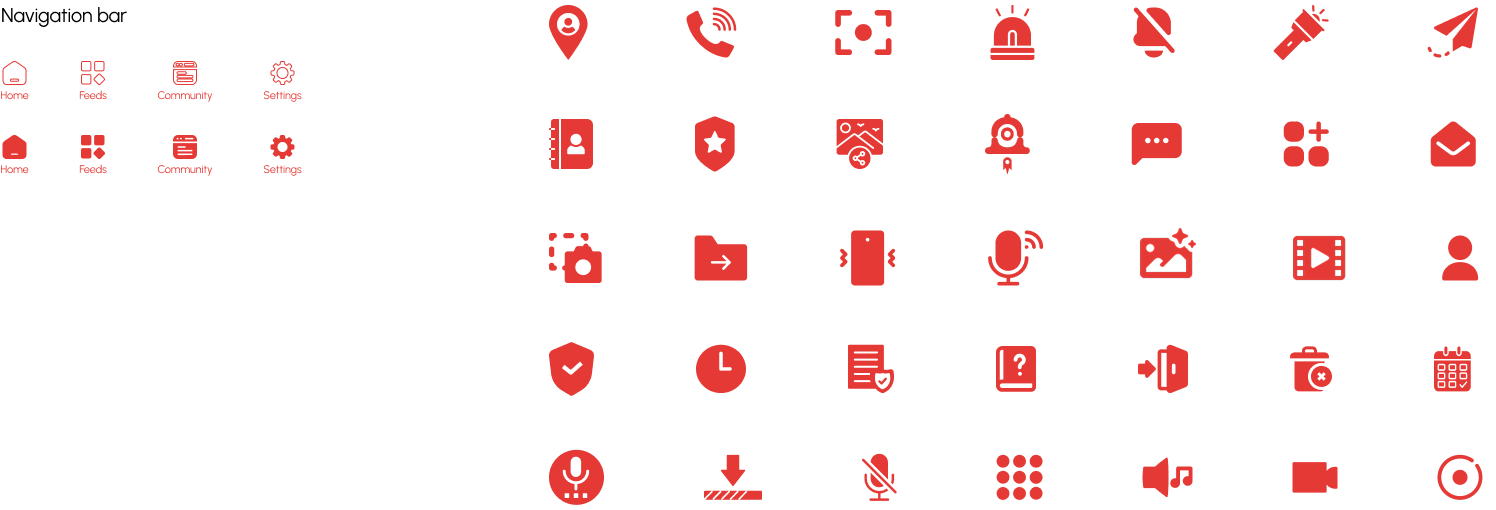 Icons design system
